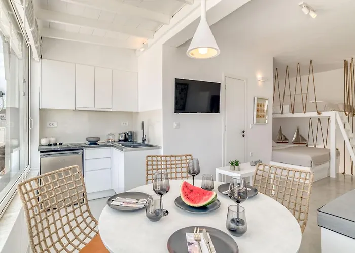 Sandy With View In * Naousa (Paros)