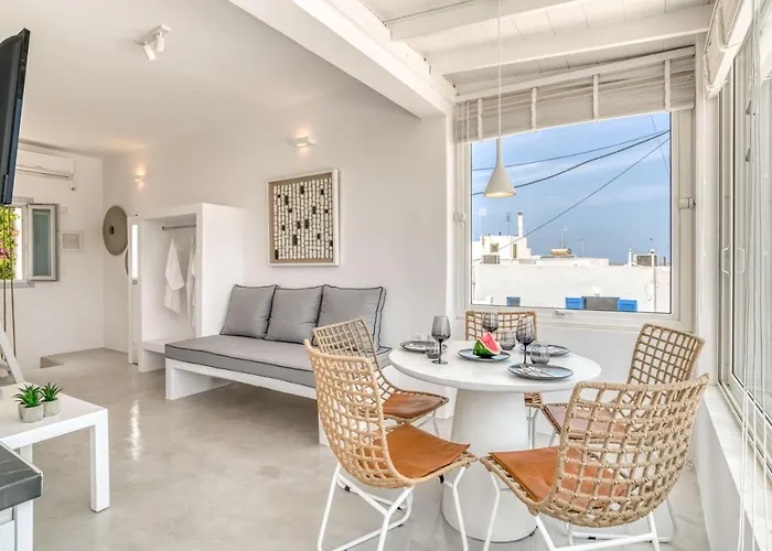 Sandy With View In Naousa (Paros)